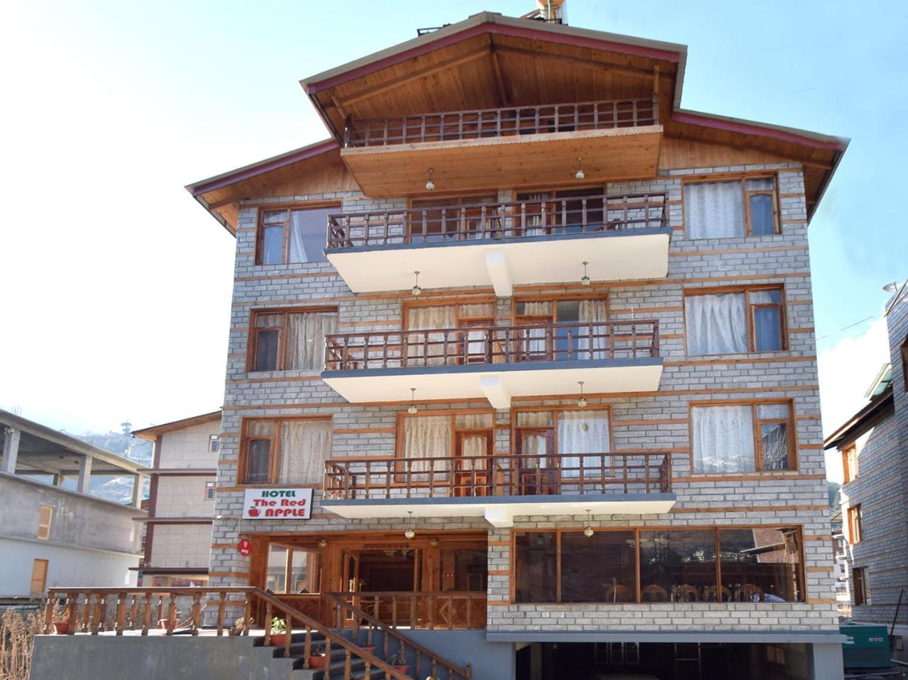 Oyo 10255 Hotel Red Apple Manāli Exterior foto